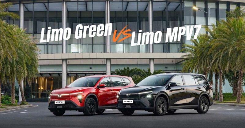 so sánh vinfast limo green và limo mpv7